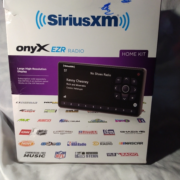 SiriusXM Other Siriusxm Onyx Ezr Radio With Home Kit Model Sxezrh1